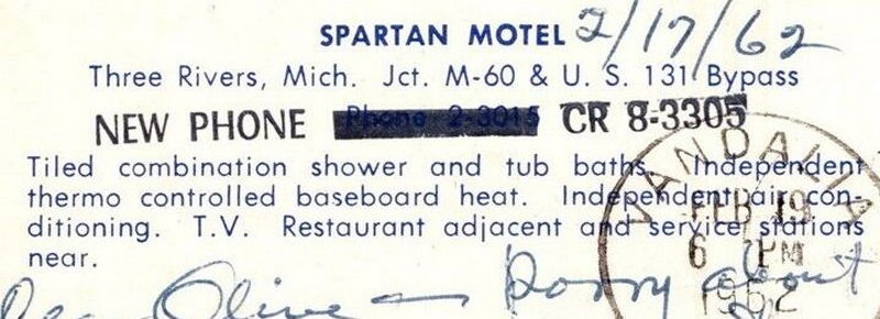 Spartan Motel - Postcard (newer photo)